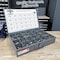 Boltsandnuts.Com Grade 8 Hex Cap Scrws, HexNuts, Flat & Lock Wshrs Zinc Yellow 1/4in, 5/16in 3/8in, & 1/2in -1269PCS Assortment Kit #156 - alternate 5